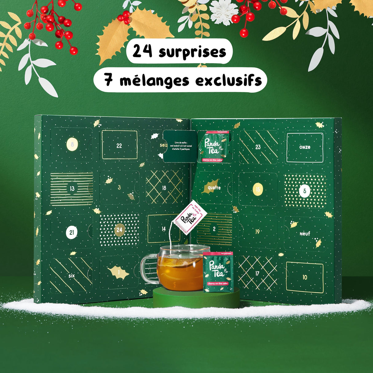 Calendrier de l'Avent - 24 Thés & Infusions
