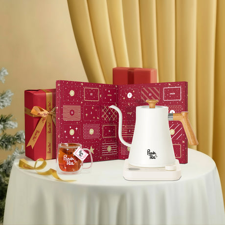 Calendrier de l'Avent, Bouilloire & Tasse Double Paroi de Noël