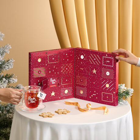 Calendrier de l'Avent 24 sachets & Tasse double paroi