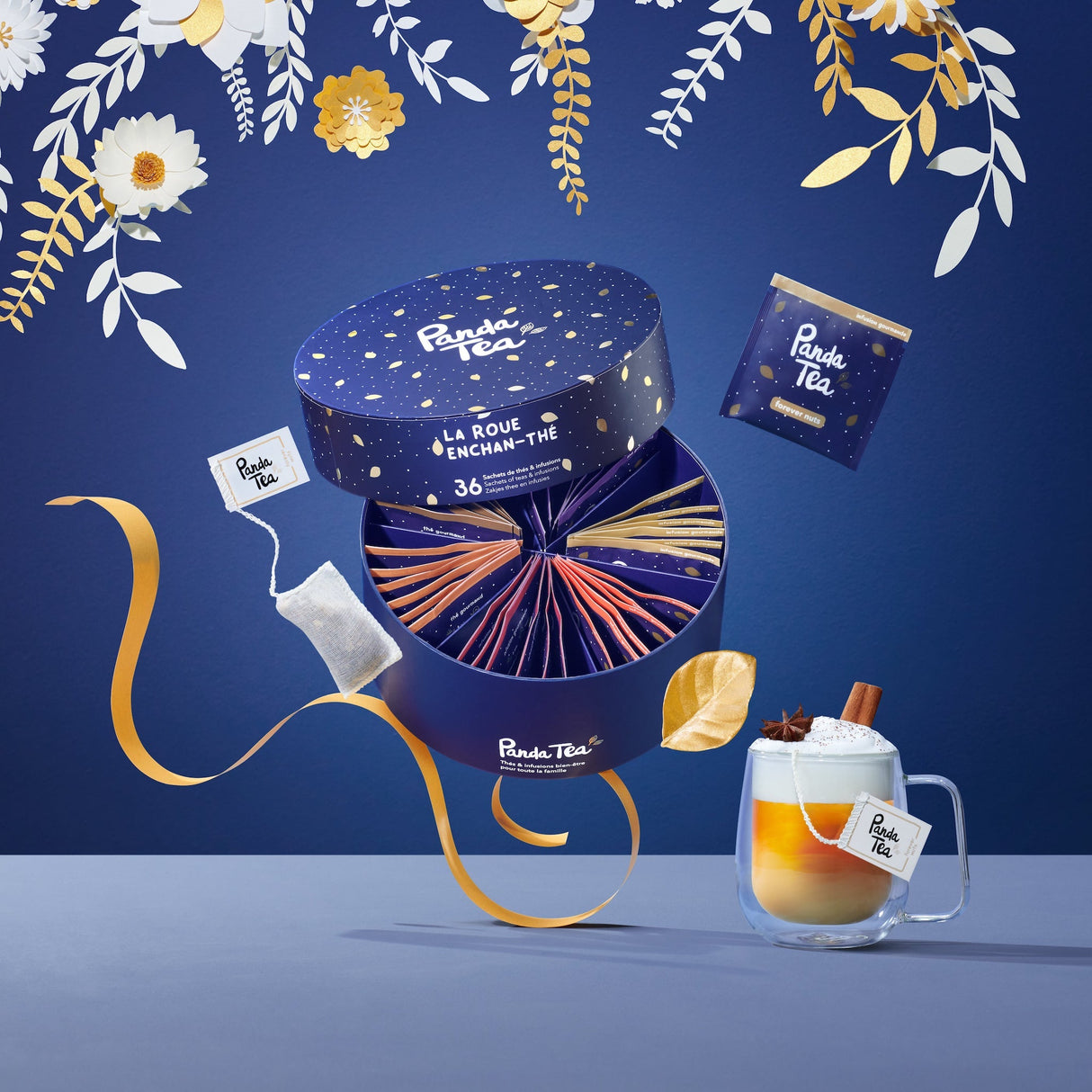 Coffret Thés de Noël : Roue Enchan-thé 36 sachets