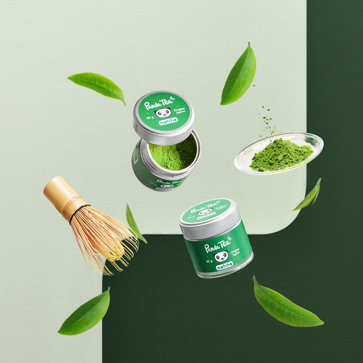 Fouet à Matcha en Bambou