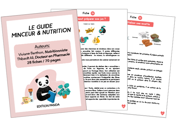 E-book minceur & nutrition, Panda Tea