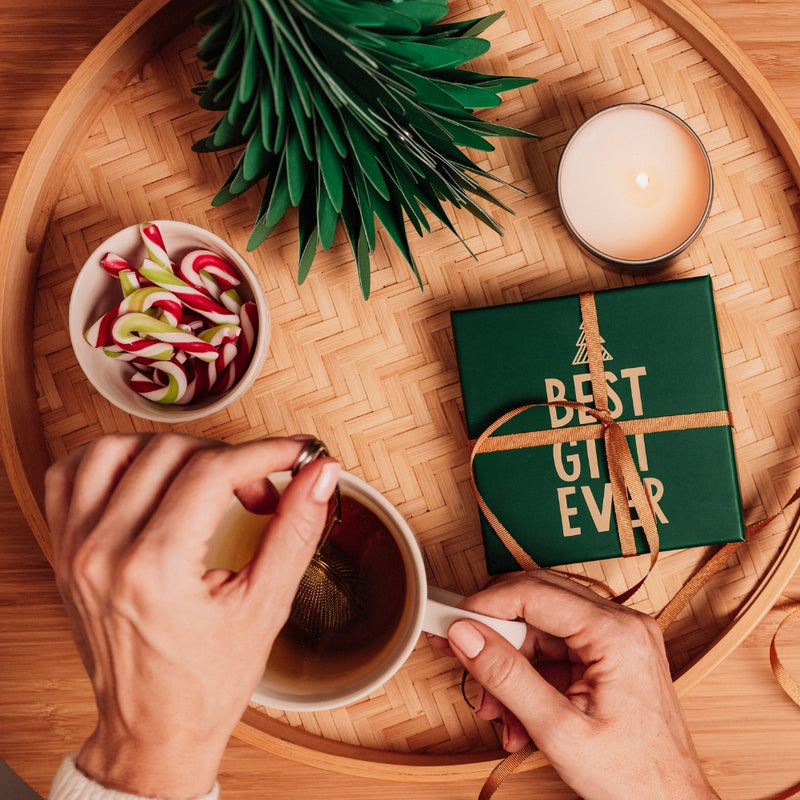 Coffret thé et tisane gourmand enchanté de Noël - 60 sachets