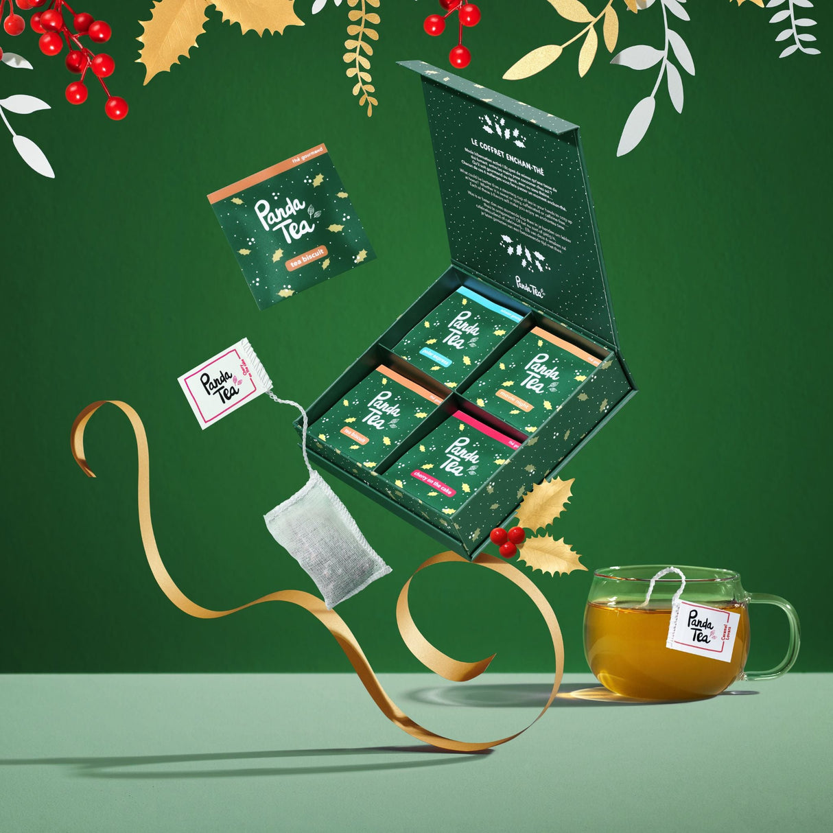 Coffret Tisanes et Thés de Noël 20 sachets - Édition 2025