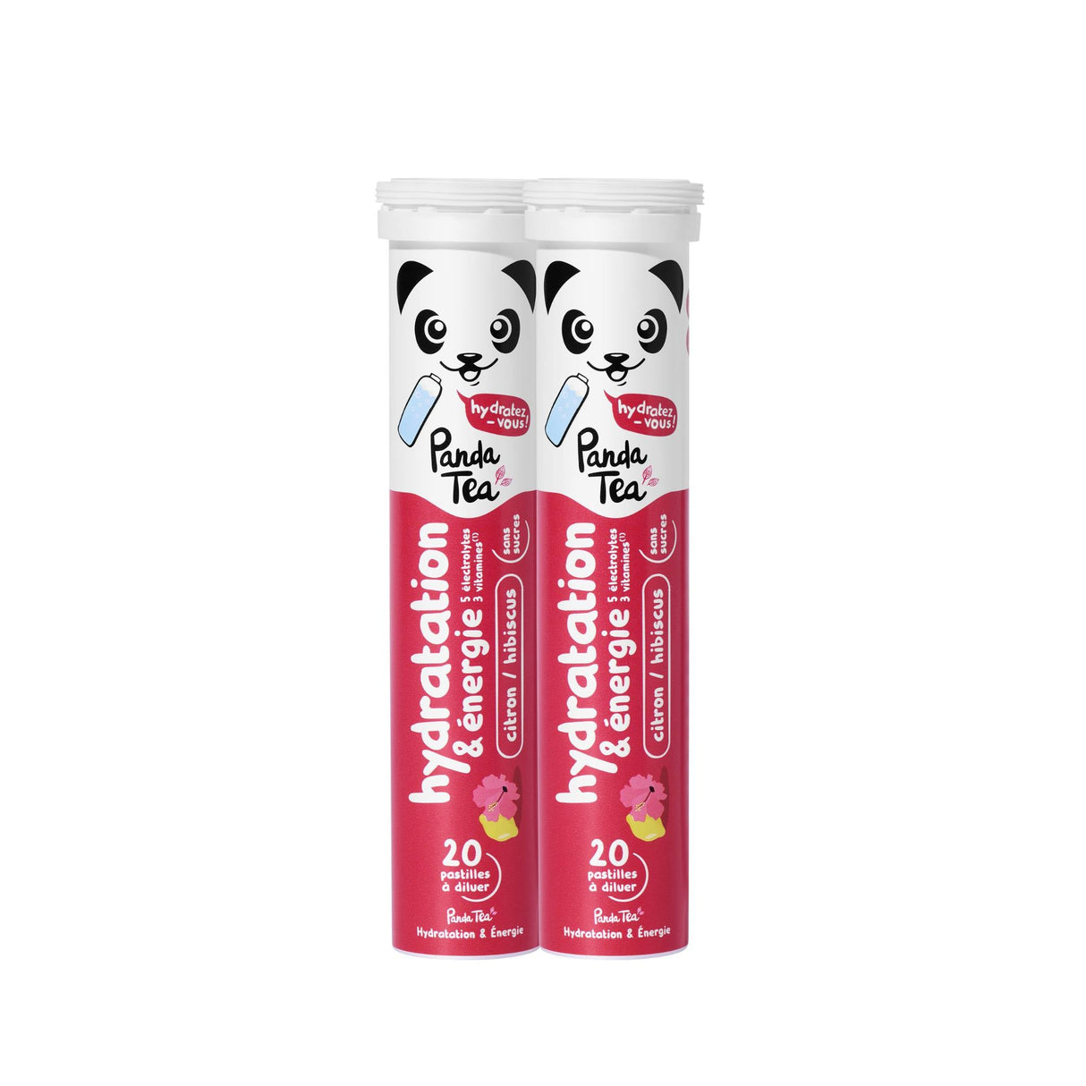 Pastilles Hydratation & Énergie - Hibiscus-Citron