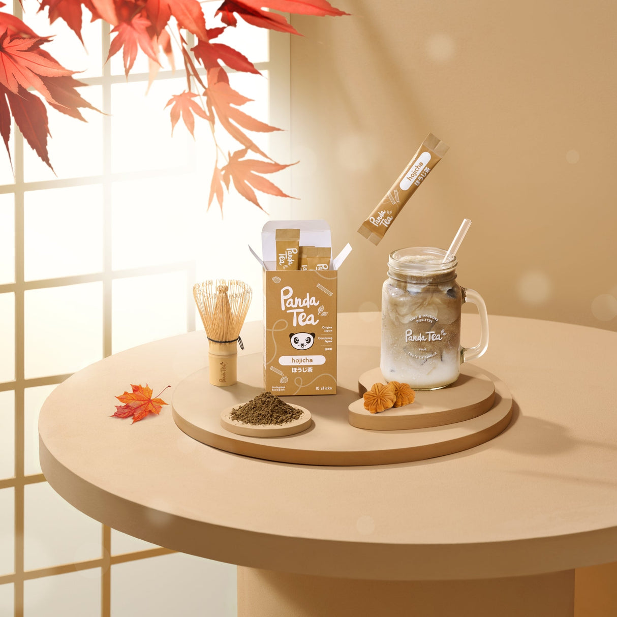 Hojicha Bio en Sticks