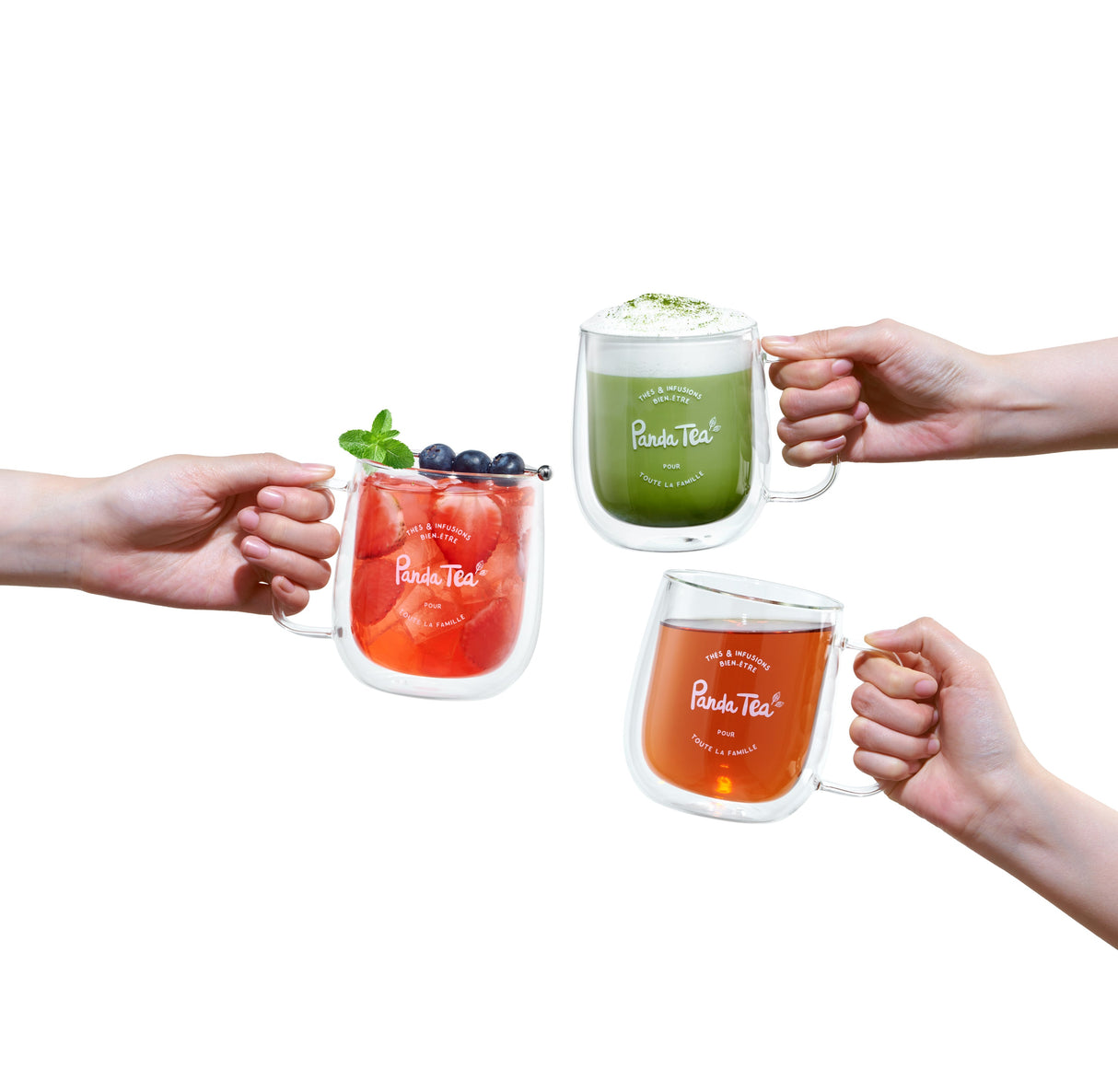Tasse en Verre à Double Paroi - 350 mL