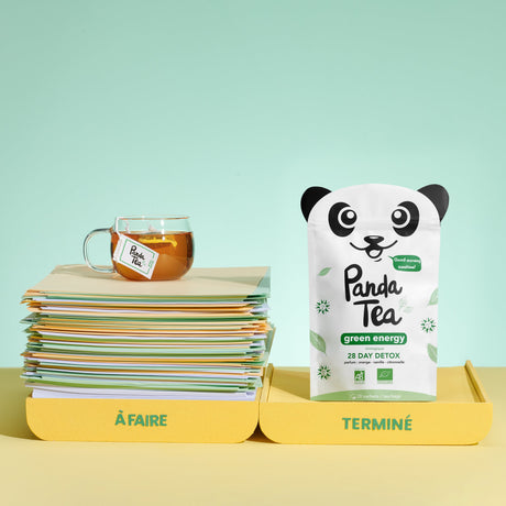 Thés détox bio - Désintox du foie & Minceur - Panda Tea
