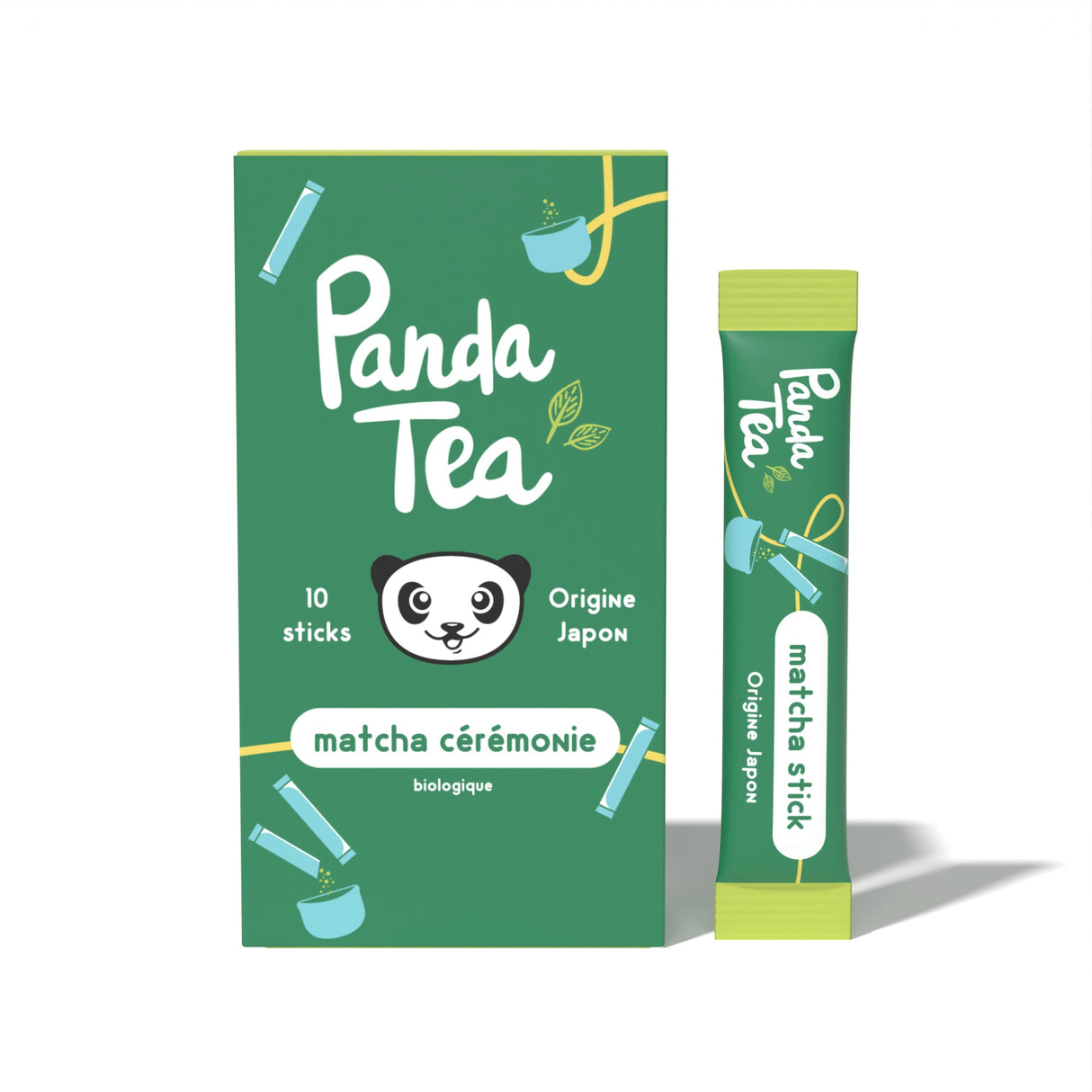 Thé Matcha Cérémonie Bio en Sticks