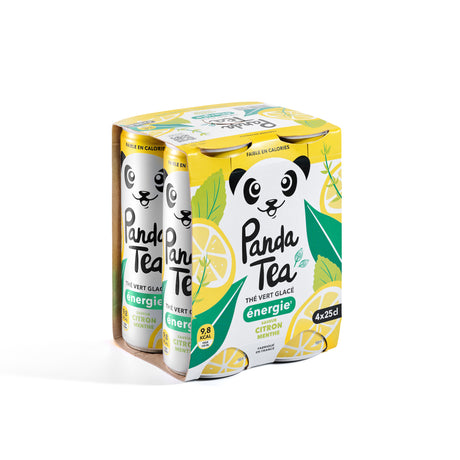 Thé Glacé Énergie - Saveur Citron-Menthe