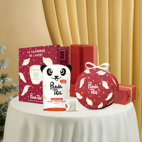Calendrier de l'avent 24 sachets, Roue enchan-thé 36 sachets & Thé de Noël
