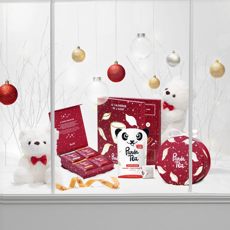 Calendrier de l'avent, Roue enchan-thé 36 sachets, Coffret 20 sachets & Thé de Noël
