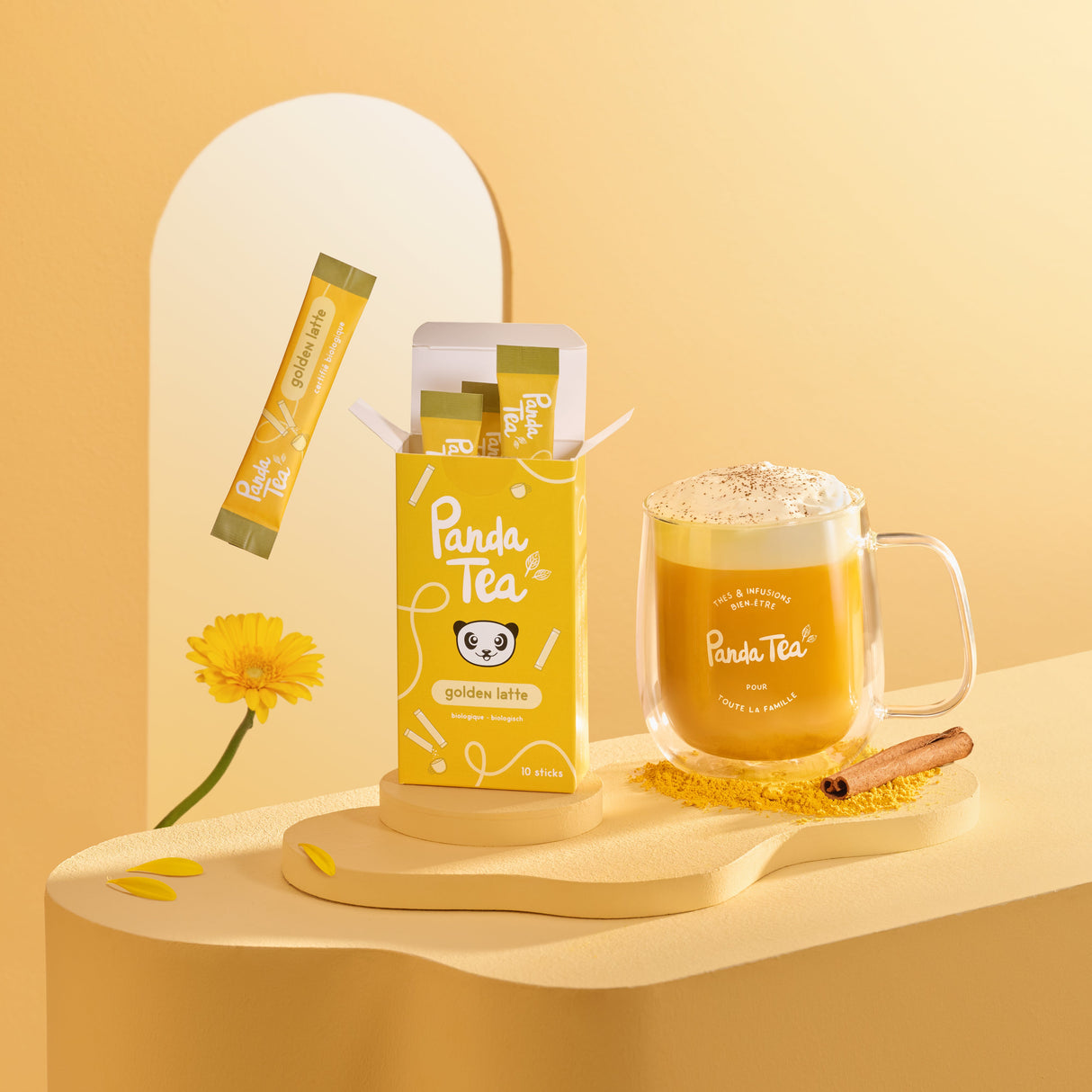 Golden Latte Bio en Sticks