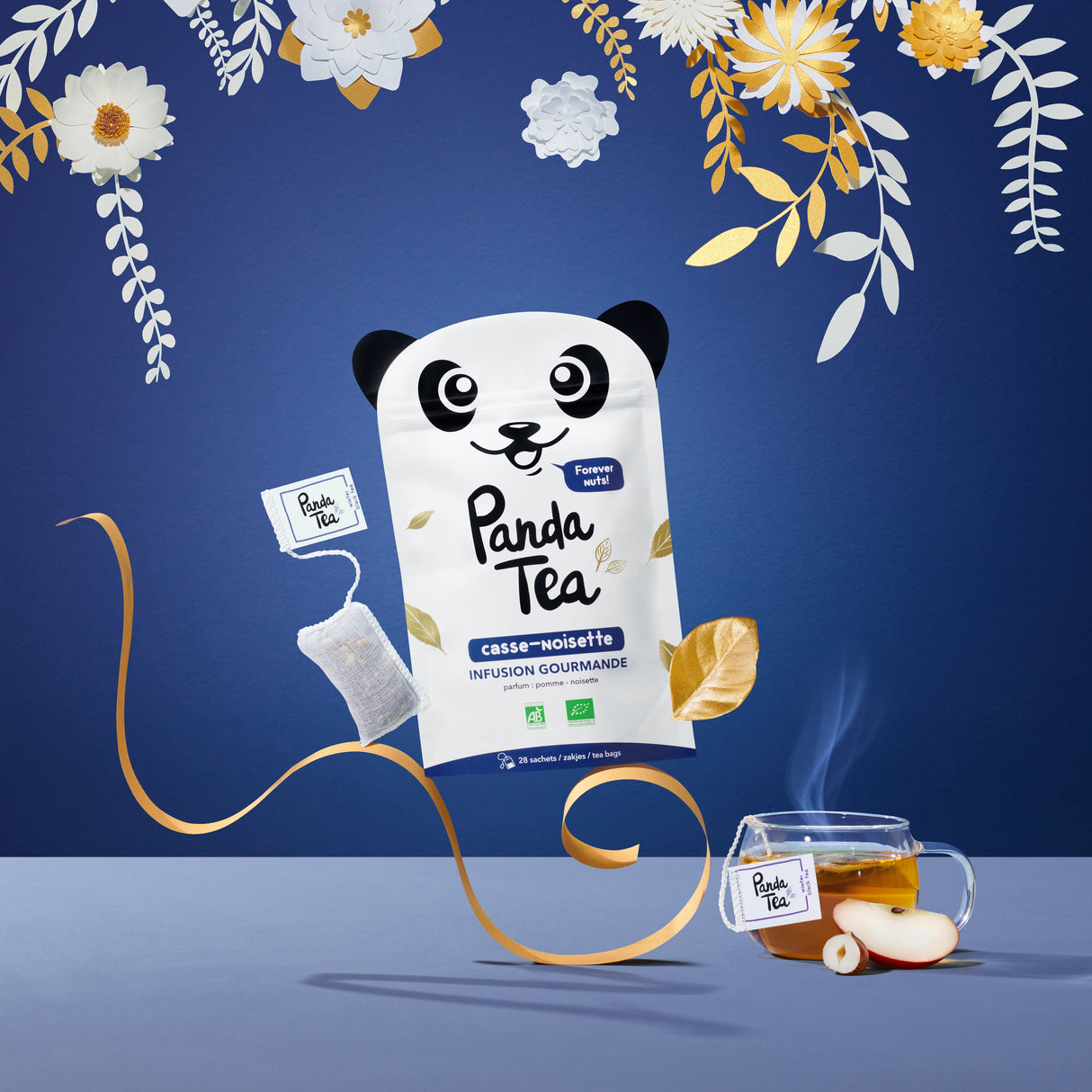 Panda Tea Coffret thés de Noël • Roue Enchan-thé • 36 sachets