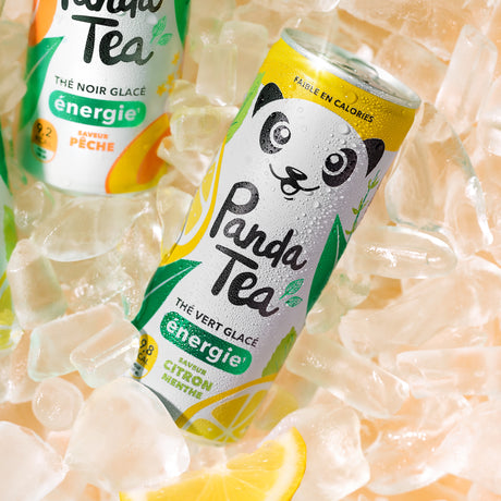 Thé Glacé Énergie - Saveur Citron-Menthe
