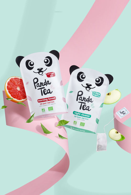 Panda Tea Super Transit 28 Sachets - Digestion Facile avec Pharma360