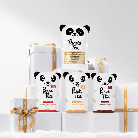 4 thés et infusions de Noël - Découverte Panda Tea