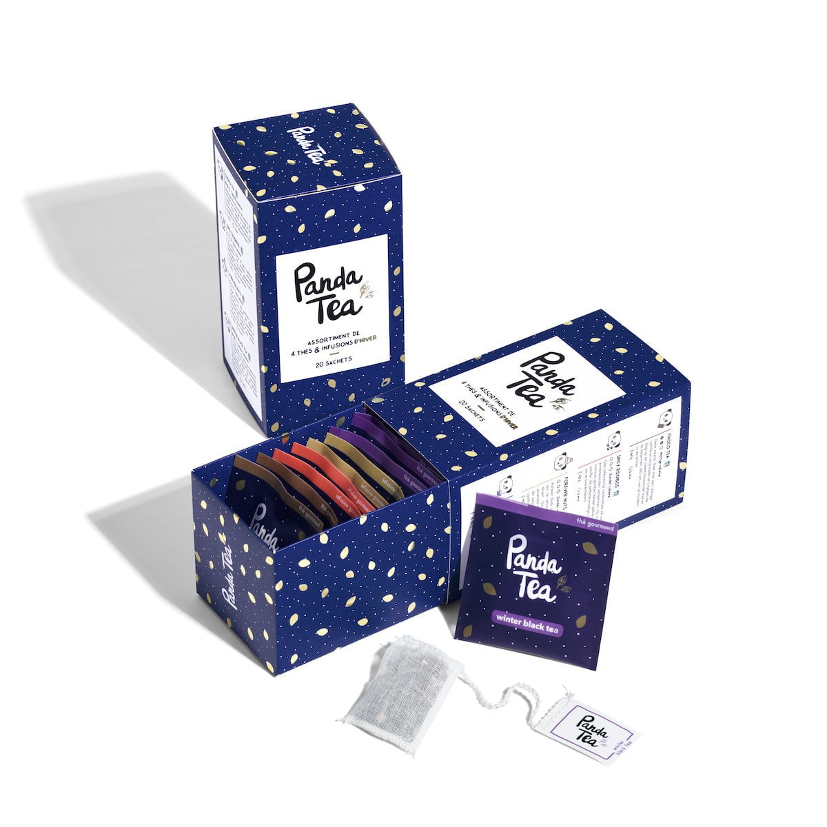 ASSORTIMENT COFFRET THÉS ET INFUSIONS DE NOËL 20 sachets