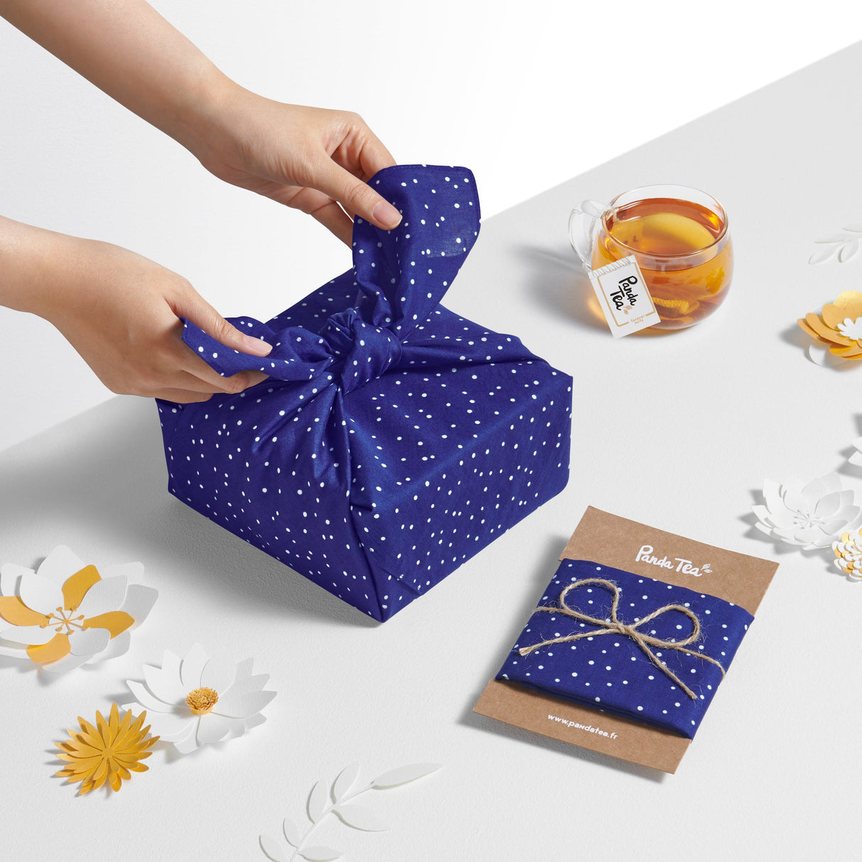 Furoshiki - Emballage Cadeau en Tissu