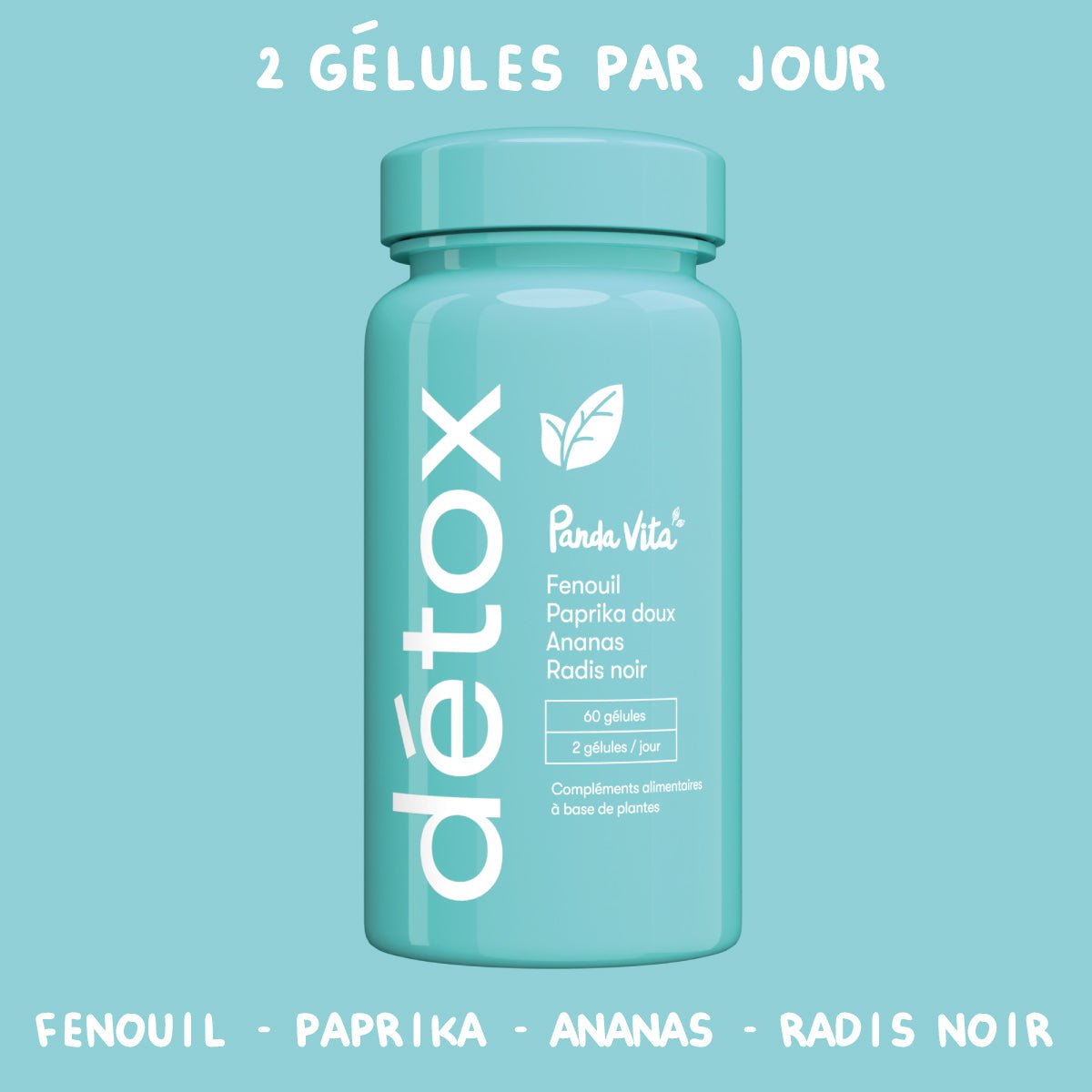 Pack Detox 28 jours - Detox 60 gélules