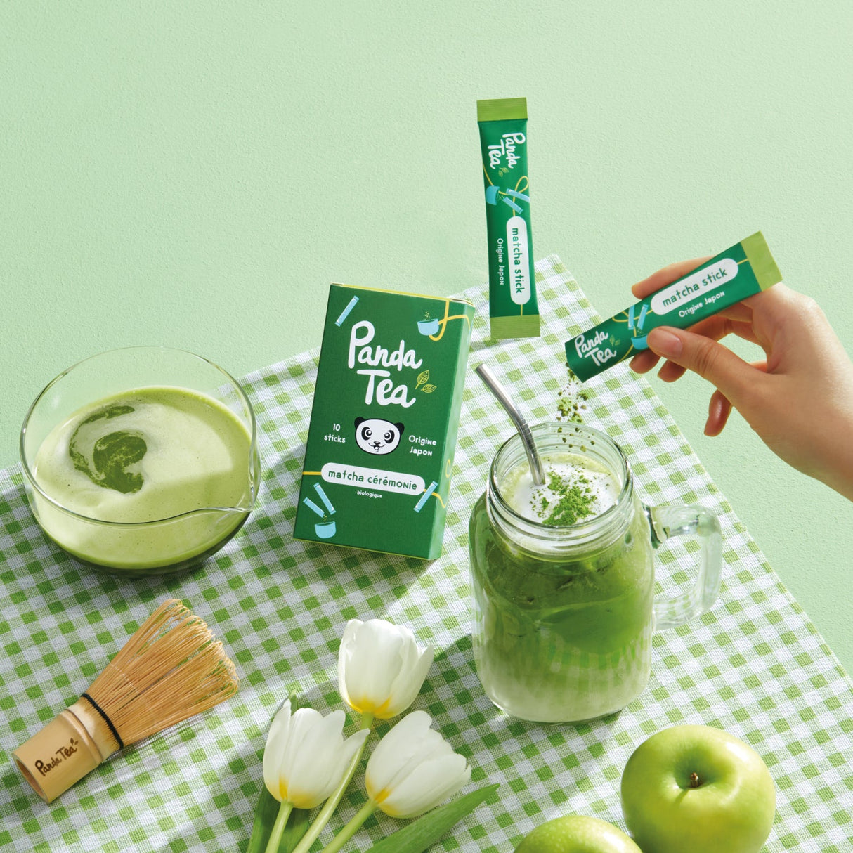 Thé Matcha Cérémonie Bio en Sticks