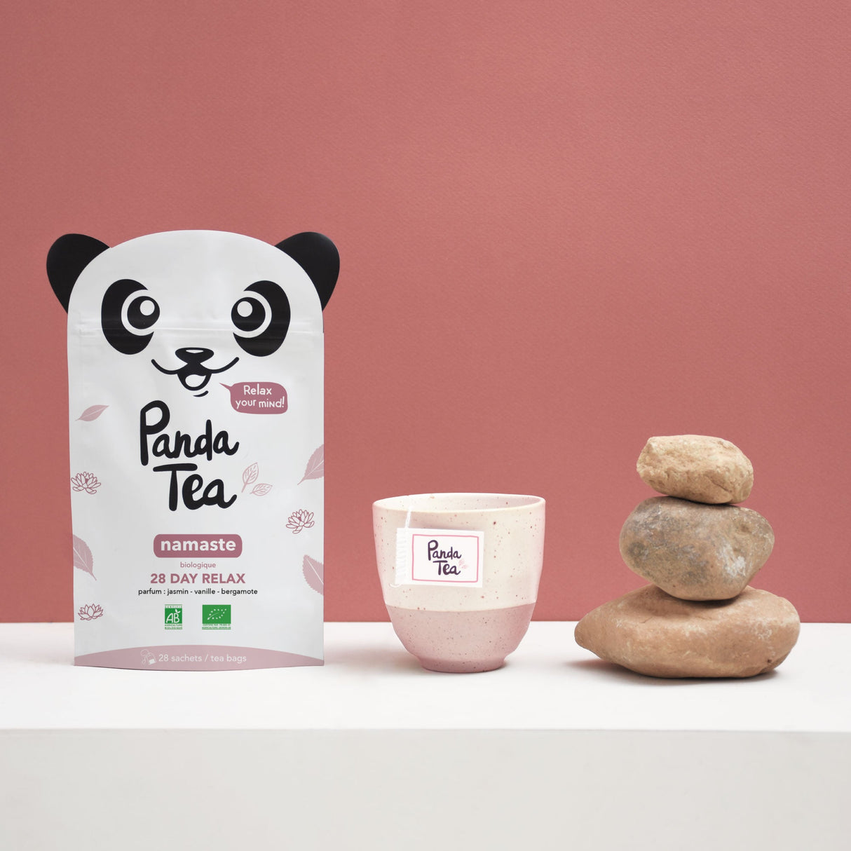 Cure anti-stress 28 jours - Thé & gélules - Panda Tea
