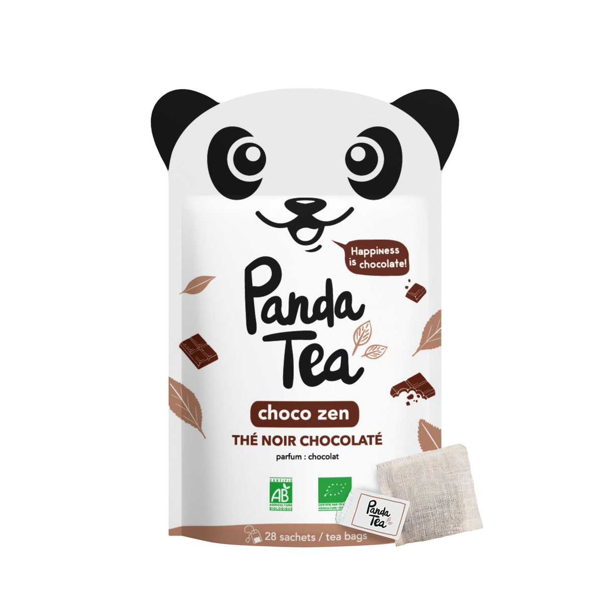 PANDA TEA CHOCO ZEN 28 SACHETS D'INFUSION BIO