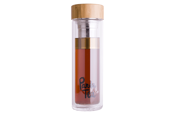 Bouteille avec infuseur à thé et tisane