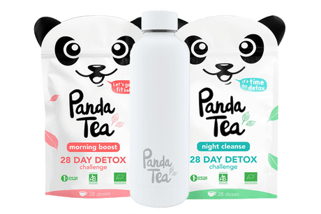 Panda Tea Thé et Infusion Cure Detox Bio - 28 Sachets/Infusettes -  Challenge 14 jours - Certifié Biologique Cadeau : : Hygiène et  Santé